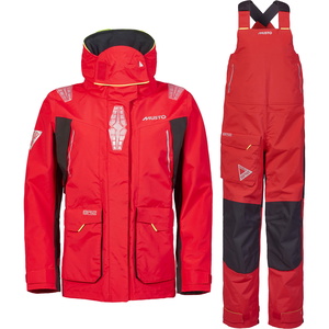 2026 Musto Mujer BR2 Chaqueta Y Pantalón Offshore 2.0 Traje De Vela 4054182085 - Red